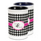 Houndstooth w/Pink Accent Pencil Holders Main