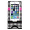Houndstooth w/Pink Accent Phone Stand w/ Phone