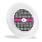 Houndstooth w/Pink Accent Plastic Party Dinner Plates - 10" (Personalized)