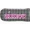 Houndstooth w/Pink Accent Putter Cover (Front)