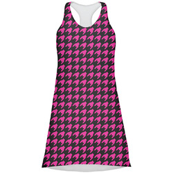 Houndstooth w/Pink Accent Racerback Dress (Personalized)