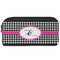 Houndstooth w/Pink Accent Shoe Bag (Personalized)