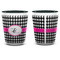 Houndstooth w/Pink Accent Shot Glass - Two Tone - APPROVAL