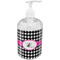 Houndstooth w/Pink Accent Soap / Lotion Dispenser