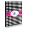Houndstooth w/Pink Accent Soft Cover Journal - Main