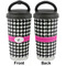 Houndstooth w/Pink Accent Stainless Steel Travel Cup - Apvl