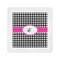 Houndstooth w/Pink Accent Standard Cocktail Napkins (Personalized)