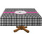 Houndstooth w/Pink Accent Tablecloths (Personalized)