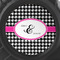 Houndstooth w/Pink Accent Tape Measure - 25ft - detail