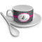 Houndstooth w/Pink Accent Tea Cup Single