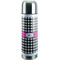 Houndstooth w/Pink Accent Thermos - Main