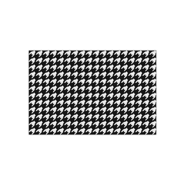 Custom Houndstooth w/Pink Accent Tissue Paper Sheets - Small - Heavyweight