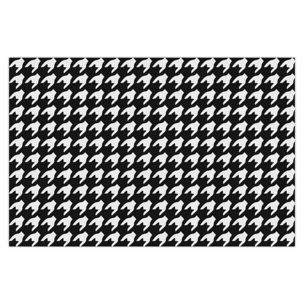 Custom Houndstooth w/Pink Accent Tissue Paper Sheets - X-Large - Heavyweight