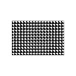 Houndstooth w/Pink Accent Small Tissue Papers Sheets - Lightweight