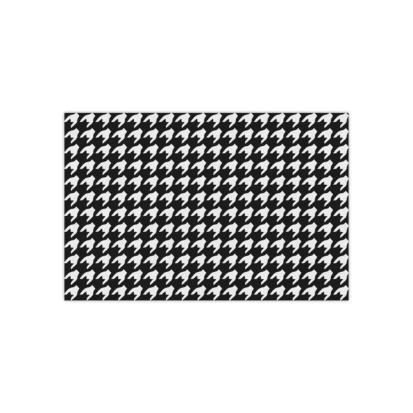 Custom Houndstooth w/Pink Accent Tissue Paper Sheets - Small - Lightweight