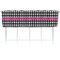 Houndstooth w/Pink Accent Valance
