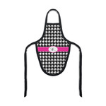 Houndstooth w/Pink Accent Bottle Apron (Personalized)