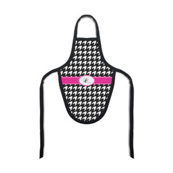 Houndstooth w/Pink Accent Bottle Apron (Personalized)