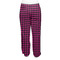 Houndstooth w/Pink Accent Women's Pj on model - Back
