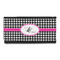 Houndstooth w/Pink Accent Ladies Wallet  (Personalized Opt)