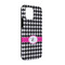 Houndstooth w/Pink Accent iPhone 13 Pro Tough Case -  Angle
