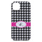 Houndstooth w/Pink Accent iPhone 14 Plus Case - Back