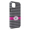 Houndstooth w/Pink Accent iPhone 14 Pro Max Tough Case - Angle