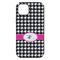 Houndstooth w/Pink Accent iPhone 14 Pro Max Tough Case - Back