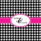 Houndstooth w/Pink Accent