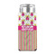 Pink Monsters & Stripes 12oz Tall Can Sleeve - FRONT (on can)