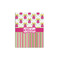Pink Monsters & Stripes Poster - Multiple Sizes (Personalized)