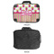 Pink Monsters & Stripes 18" Laptop Briefcase - APPROVAL