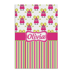 Pink Monsters & Stripes Posters - Matte - 20x30 (Personalized)