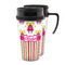 Pink Monsters & Stripes Acrylic Travel Mug (Personalized)