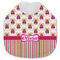 Pink Monsters & Stripes Baby Bib - AFT closed