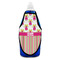 Pink Monsters & Stripes Bottle Apron - Soap - FRONT