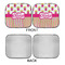 Pink Monsters & Stripes Car Sun Shades - APPROVAL