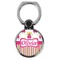 Pink Monsters & Stripes Cell Phone Ring Stand & Holder (Personalized)