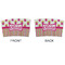 Pink Monsters & Stripes Coffee Cup Sleeve - APPROVAL