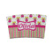 Pink Monsters & Stripes Coffee Cup Sleeve (Personalized)