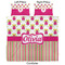 Pink Monsters & Stripes Comforter Set - King - Approval