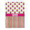 Pink Monsters & Stripes Comforter - Twin XL - Front