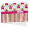 Pink Monsters & Stripes Cooling Towel (Personalized)