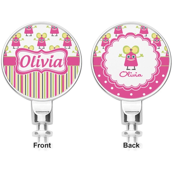 Pink Monsters & Stripes Corkscrew - Apvl