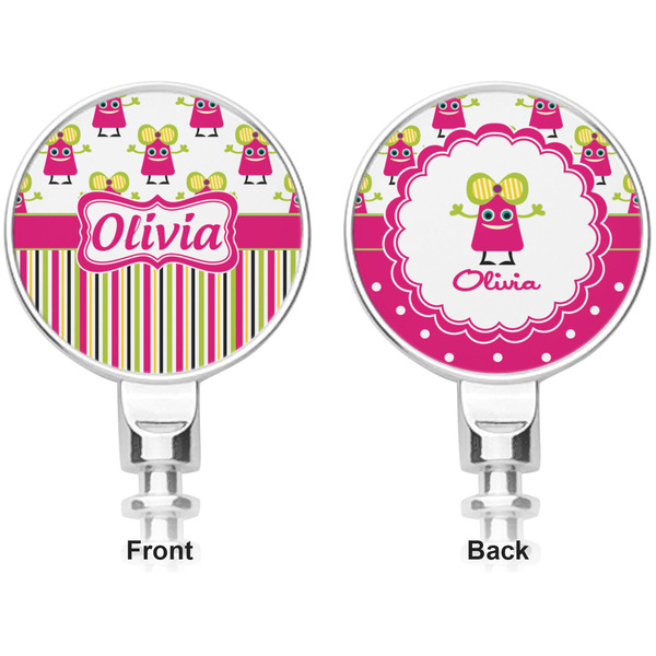 Pink Monsters & Stripes Corkscrew - Apvl