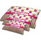 Pink Monsters & Stripes Dog Beds - MAIN (sm, med, lrg)