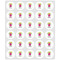 Pink Monsters & Stripes Drink Topper - XSmall - Set of 30