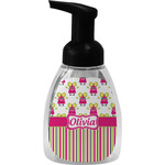 Pink Monsters & Stripes Foam Soap Bottle (Personalized)