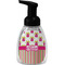 Pink Monsters & Stripes Foam Soap Bottle - Black (Personalized)