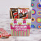 Pink Monsters & Stripes French Fry Favor Box - w/ Treats View